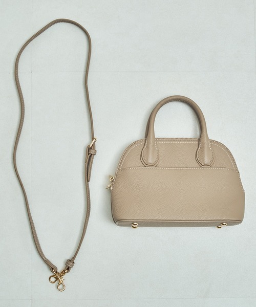 ORiental TRaffic(オリエンタルトラフィック)の「ブガッティ型ハンドバッグ BA-232(ハンドバッグ・レディース・ベージュ/ブラック・フリ-)」の20枚目の写真