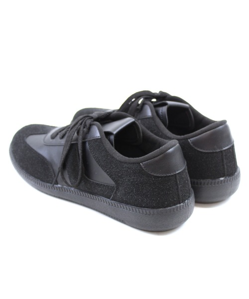 VIVIAN（ヴィヴィアン）の「メンズ レディース ローテク異素材レースアップスニーカー（スニーカー・レディース・アイボリー/シルバー/ブラック/ベージュ/ナチュラル/シルバー系その他/クリアブラック/ベージュ系その他3/ブラウン系その他6/サンドベージュ/ホワイト系その他4・41/39/37/35/45/43）」の18枚目の写真