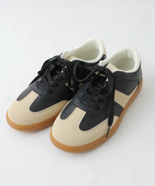 セール】メンズ レディース ローテク異素材レースアップ