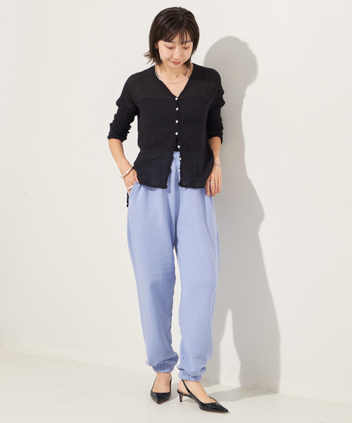 Plage　スウェットパンツ セール】《追加》スウェットワイドストレートパンツ（スウェット