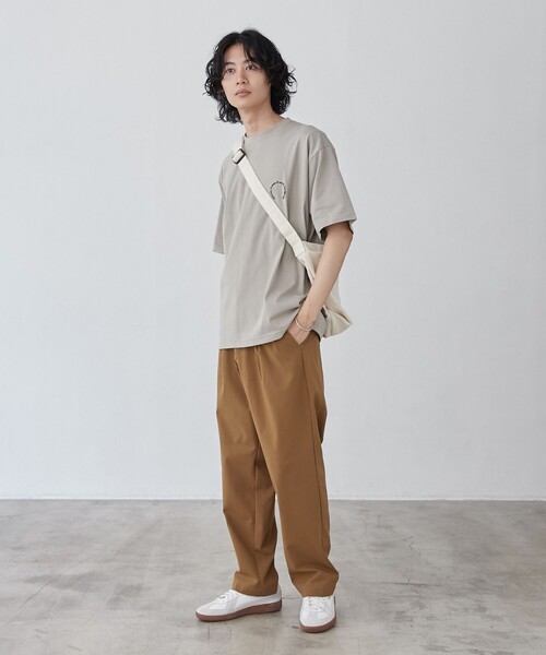 セール】極楽ワイドテーパードパンツ（その他パンツ）｜coen