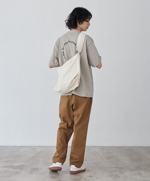 coen（コーエン）の「極楽ワイドテーパードパンツ（その他パンツ・メンズ・ダークグレー/ベージュ/ブラック・S/M/L/XL）」の10枚目の写真