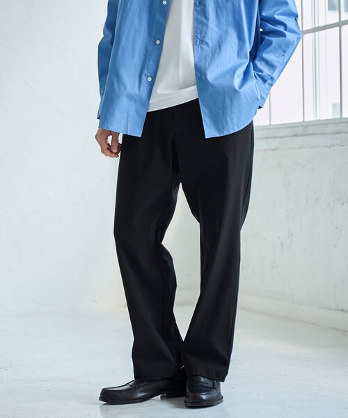 coen（コーエン）の「極楽ワイドテーパードパンツ（その他パンツ・メンズ・ダークグレー/ベージュ/ブラック・S/M/L/XL）」の11枚目の写真