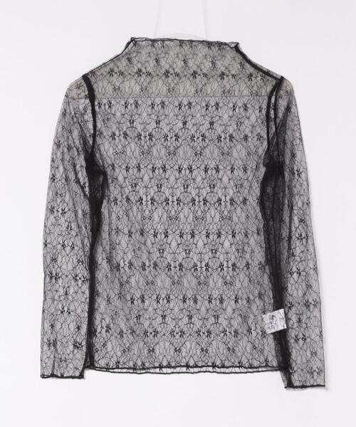 Chiina（チーナ）の「【Chiina】フロッキー　シースルーハイネックトップス（その他トップス・レディース・ホワイト系3/ホワイト系2/ブラック系5/ブラック系4/ホワイト系1/ブラック系2/ブラック系1/ブラック系3・FREE）」の5枚目の写真