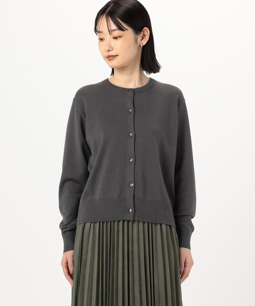 COMME CA ISM(コムサイズム)の「【 マシンウォッシャブル 】ベーシックカーディガン(カーディガン/ボレロ・レディース・チャコール/ブラック/レッド/ホワイト・LARGE/MEDIUM)」の20枚目の写真