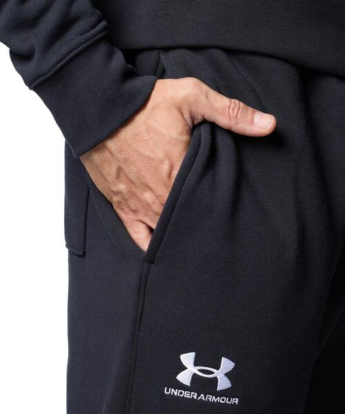 UNDER ARMOUR（アンダーアーマー）の「UAエッセンシャルテリー ジョガーパンツ（トレーニング/メンズ）（その他パンツ・メンズ・ブラック系その他・2XL/XL/L/3XL/M/S/5XL/4XL）」の5枚目の写真