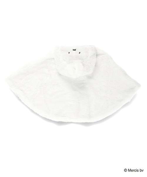 BRANSHES（ブランシェス）の「【ベビー/miffy/ミッフィー】フード付きケープ（その他ベビー用品・キッズ・オフホワイト・FREE）」の10枚目の写真