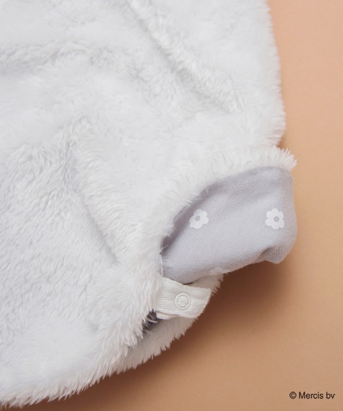 BRANSHES（ブランシェス）の「【ベビー/miffy/ミッフィー】フード付きケープ（その他ベビー用品・キッズ・オフホワイト・FREE）」の9枚目の写真