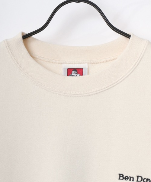 BEN DAVIS（ベンデイビス）の「BEN DAVIS/ベンデイビス HEAVY SWEAT CREW/オーバーサイズ 裏起毛 ロゴ ワンポイント刺繍 クルーネック ヘビー スウェット トレーナー/レディース メンズ（スウェット・メンズ・オフホワイト/ブラック/ネイビー/アッシュグレー/ブルー・L/M/XL）」の15枚目の写真