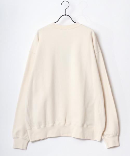 BEN DAVIS（ベンデイビス）の「BEN DAVIS/ベンデイビス HEAVY SWEAT CREW/オーバーサイズ 裏起毛 ロゴ ワンポイント刺繍 クルーネック ヘビー スウェット トレーナー/レディース メンズ（スウェット・メンズ・オフホワイト/ブラック/ネイビー/アッシュグレー/ブルー・L/M/XL）」の14枚目の写真