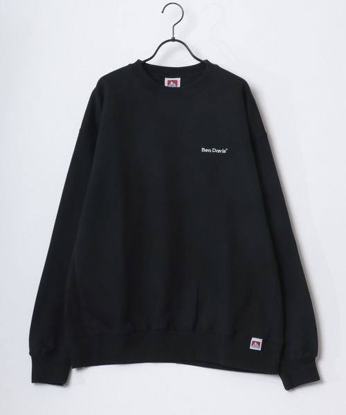 BEN DAVIS（ベンデイビス）の「BEN DAVIS/ベンデイビス HEAVY SWEAT CREW/オーバーサイズ 裏起毛 ロゴ ワンポイント刺繍 クルーネック ヘビー スウェット トレーナー/レディース メンズ（スウェット・メンズ・オフホワイト/ブラック/ネイビー/アッシュグレー/ブルー・L/M/XL）」の21枚目の写真