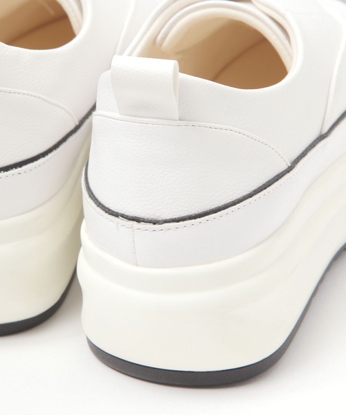 GLOBAL WORK（グローバルワーク）の「エアかる厚底スリッポン/135743（スリッポン・レディース・ブラック/アイボリー・LARGE/SMALL/MEDIUM）」の15枚目の写真