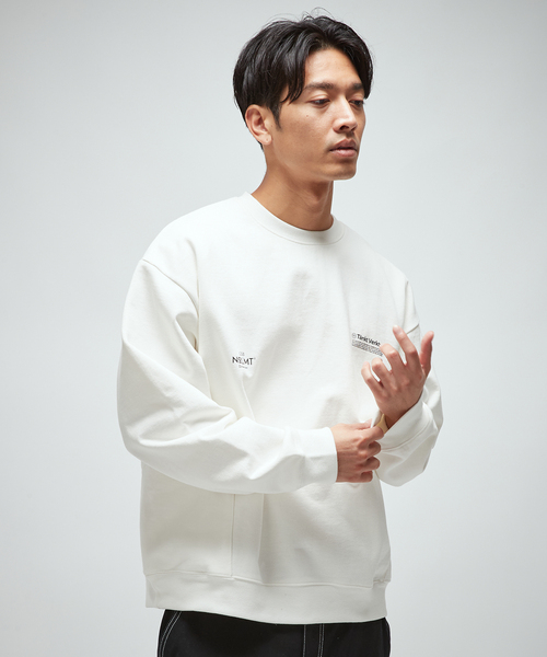 B.C STOCK(ベーセーストック)の「OLIVEDRAB CARRY ポケット スウェット(スウェット・メンズ・ホワイト/グレー/スミクロ・MEDIUM/LARGE)」の7枚目の写真