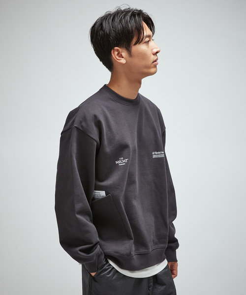 B.C STOCK(ベーセーストック)の「OLIVEDRAB CARRY ポケット スウェット(スウェット・メンズ・ホワイト/グレー/スミクロ・MEDIUM/LARGE)」の20枚目の写真