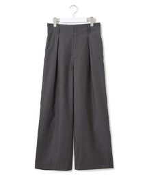 【WOMEN】ハイウエストワイドパンツ
