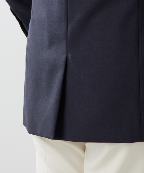 Whim Gazette（ウィムガゼット）の「ウールダブルジャケット（テーラードジャケット・レディース・ネイビー・FREE）」の8枚目の写真