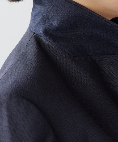 Whim Gazette（ウィムガゼット）の「ウールダブルジャケット（テーラードジャケット・レディース・ネイビー・FREE）」の9枚目の写真