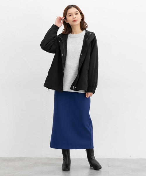 Honeys(ハニーズ)の「ナロースカート(スカート・レディース・ボルドー/ベージュ/ブルー/ブラック・S/M/L/LL/3L)」の7枚目の写真