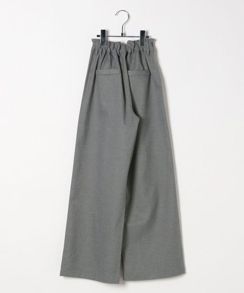 GLOBAL WORK（グローバルワーク）の「イージーケア/起毛ワイドパンツ/145501（その他パンツ・キッズ・ブラック/ブラック系その他/グレー・130cm/140cm/150cm/160cm）」の19枚目の写真