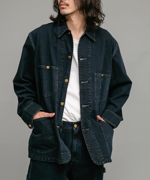 Lee（リー）の「Lee　LOCO JACKET（デニムジャケット・メンズ・ブラック系その他・MEDIUM/LARGE）」の2枚目の写真