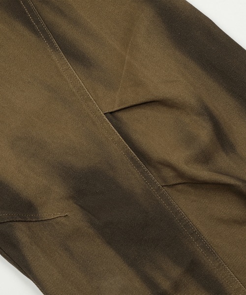 HOOK（フック）の「HOOK -select-　ミリタリーペイントボリューム切り替えカーブワークパンツ（カーゴパンツ・メンズ・グリーン/チョコ/ブラック・M/S/L/XL）」の15枚目の写真