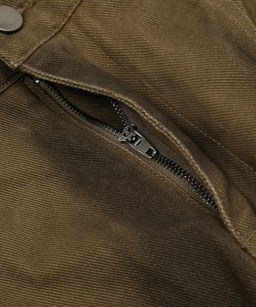 HOOK（フック）の「HOOK -select-　ミリタリーペイントボリューム切り替えカーブワークパンツ（カーゴパンツ・メンズ・グリーン/チョコ/ブラック・M/S/L/XL）」の16枚目の写真