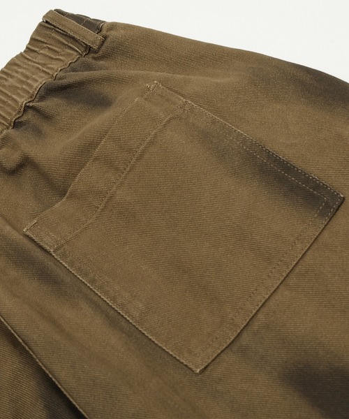 HOOK（フック）の「HOOK -select-　ミリタリーペイントボリューム切り替えカーブワークパンツ（カーゴパンツ・メンズ・グリーン/チョコ/ブラック・M/S/L/XL）」の17枚目の写真