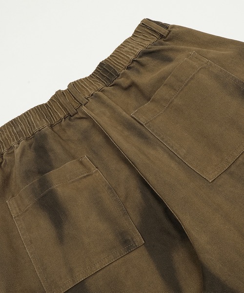 HOOK（フック）の「HOOK -select-　ミリタリーペイントボリューム切り替えカーブワークパンツ（カーゴパンツ・メンズ・グリーン/チョコ/ブラック・M/S/L/XL）」の18枚目の写真