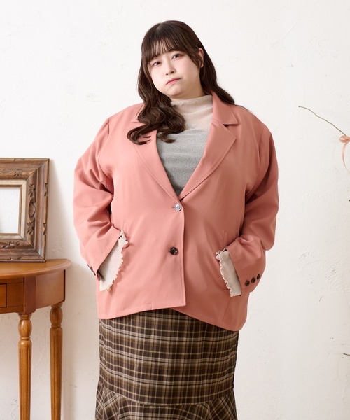 セール】【ZOZOWEEK SPECIAL PRICE】【大きいサイズ】無地＆チェック柄