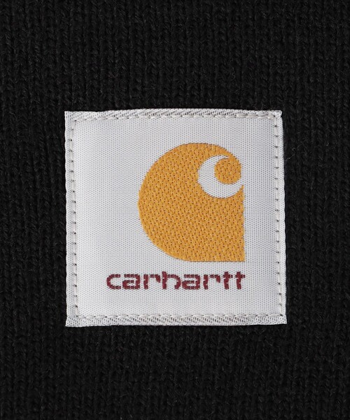 Carhartt（カーハート）の「CARHARTT/カーハート ACRYLIC WATCH HAT/アクリル ワッチ ハット（ニットキャップ/ビーニー・メンズ・ブラック/オレンジ/ライトグレー/ブラウン/ナチュラル/チャコールグレー・ﾌﾘ-）」の9枚目の写真