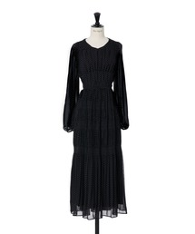 Her lip to（ハーリップトゥー）の「Majolica Pleated Chiffon Long