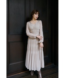 Her lip to（ハーリップトゥー）の「Majolica Pleated Chiffon Long