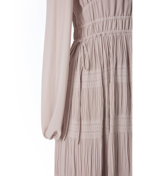 Her lip to（ハーリップトゥー）の「Majolica Pleated Chiffon Long