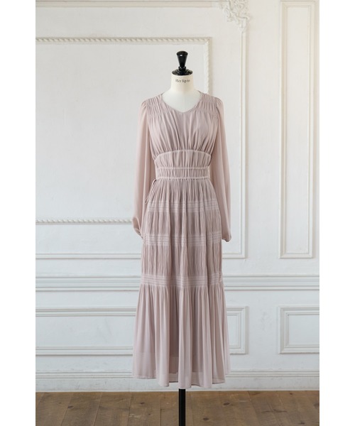 Her lip to（ハーリップトゥー）の「Majolica Pleated Chiffon Long
