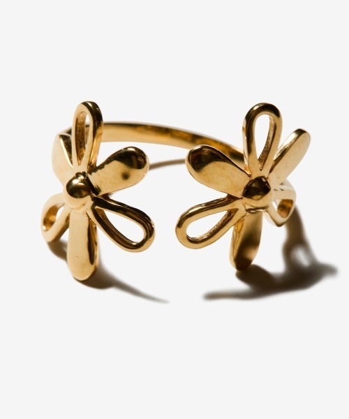 rehacer（レアセル）の「rehacer : Florette  Open Ring  / フロレットオープンリング / Silver 925（リング・メンズ・シルバー/ゴールド・FREE）」の6枚目の写真