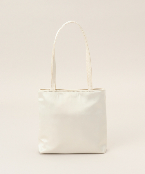 SLOBE IENA(スローブイエナ)の「サテンビジューバッグ(ショルダーバッグ・レディース・ホワイト・FREE)」の5枚目の写真