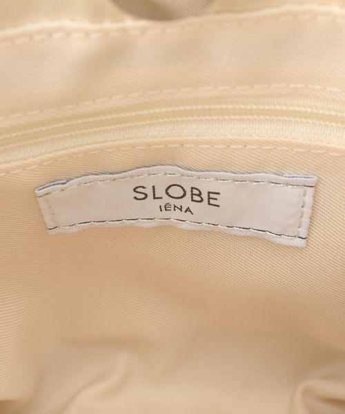 SLOBE IENA(スローブイエナ)の「サテンビジューバッグ(ショルダーバッグ・レディース・ホワイト・FREE)」の10枚目の写真
