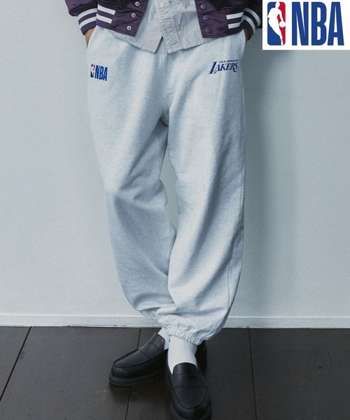 NBA(エヌビーエー)の「【NBA】チームスウェットジョグパンツ(スウェットパンツ・メンズ・グリーン/ブラック/グレー/ブルー・MEDIUM/LARGE)」の3枚目の写真