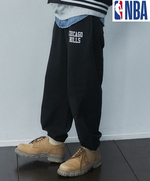 NBA(エヌビーエー)の「【NBA】チームスウェットジョグパンツ(スウェットパンツ・メンズ・グリーン/ブラック/グレー/ブルー・MEDIUM/LARGE)」の2枚目の写真