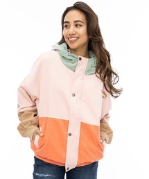 BILLABONG(r{)BILLABONG fB[X SET THE TONE JACKET WPbg/r{I[o[TCYVGbgR[fCWbvAbvWPbg(u])