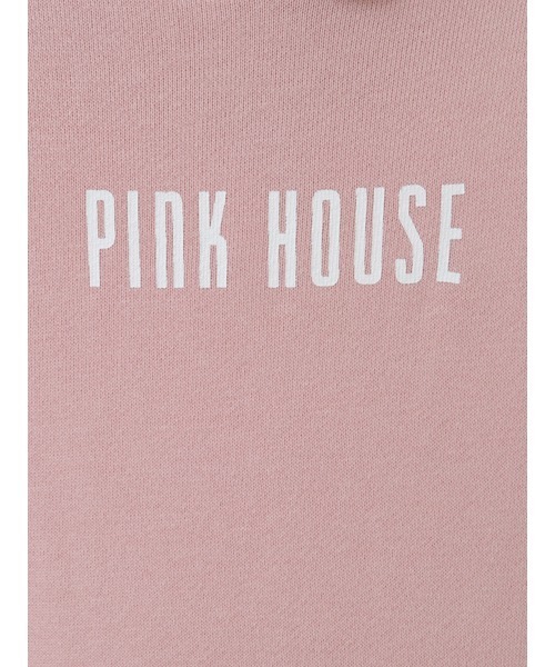 PINK HOUSE（ピンクハウス）の「ロゴプリントフードワンピース