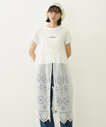 CUTWORK CAMISOLE DRESS