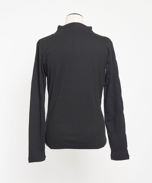 gomme（ゴム）の「リングドット　ハイネックＴ（Tシャツ/カットソー・レディース・ホワイト/ブラック・MEDIUM）」の10枚目の写真