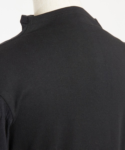 gomme（ゴム）の「リングドット　ハイネックＴ（Tシャツ/カットソー・レディース・ホワイト/ブラック・MEDIUM）」の14枚目の写真