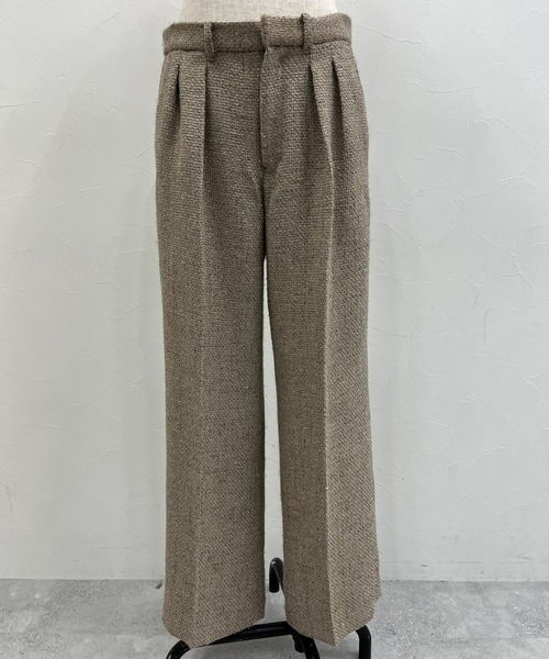 HARE(ハレ)の「【SET UP対応】ラメツイードワイドトラウザー(HARE)(その他パンツ・メンズ・ブラック/ベージュ・SMALL/MEDIUM)」の16枚目の写真