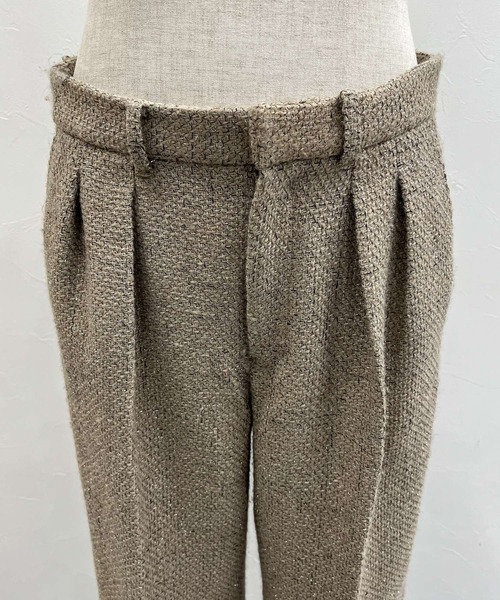 HARE(ハレ)の「【SET UP対応】ラメツイードワイドトラウザー(HARE)(その他パンツ・メンズ・ブラック/ベージュ・SMALL/MEDIUM)」の19枚目の写真