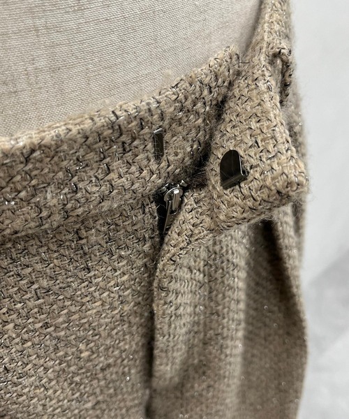 HARE(ハレ)の「【SET UP対応】ラメツイードワイドトラウザー(HARE)(その他パンツ・メンズ・ブラック/ベージュ・SMALL/MEDIUM)」の22枚目の写真