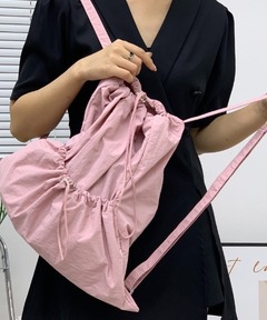 SNIDEL - スナイデル 25SS シャーリングリボンリュックサック