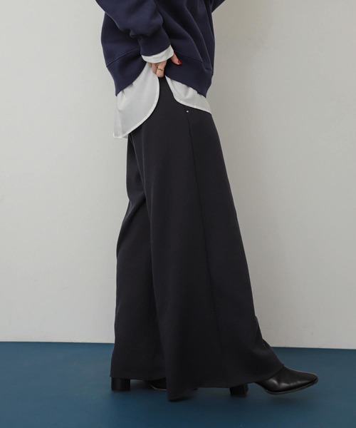 SENSE OF PLACE by URBAN RESEARCH（センスオブプレイスバイアーバンリサーチ）の「セルフカットスウェットパンツ（スウェットパンツ・レディース・ネイビー/グレー/オフホワイト・ONE）」の22枚目の写真