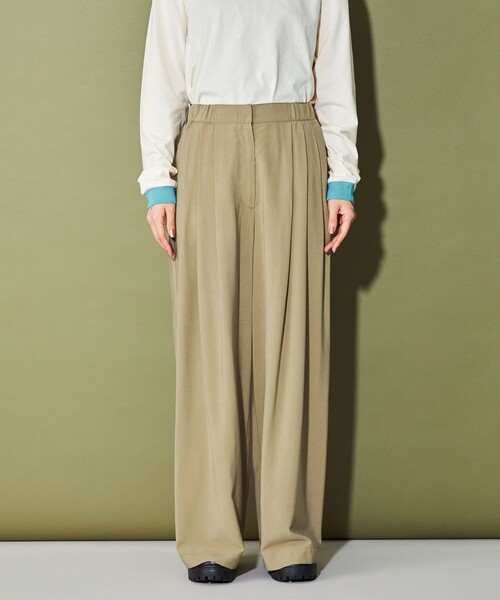 CITEN（シテン）の「＜CITEN＞3タックイージーワイドパンツ（その他パンツ・レディース・ベージュ/ライトブルー/ダークグレー/ブラック・S/M）」の12枚目の写真